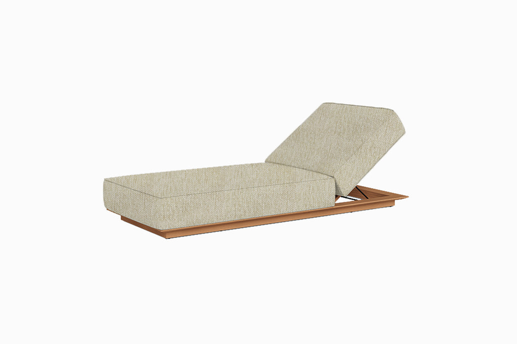 SAINT-TROPEZ (TEAK) - SUN LOUNGER