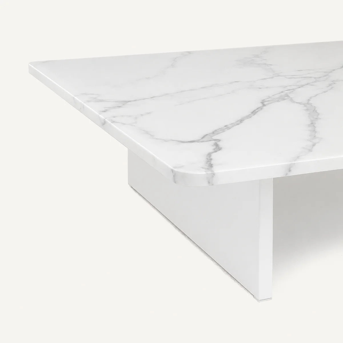 SANTORINI WHITE RECTANGULAR COFFEE TABLE