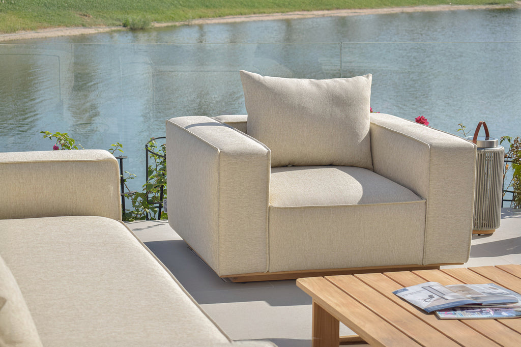 SAINT-TROPEZ (TEAK) - LOUNGE CHAIR