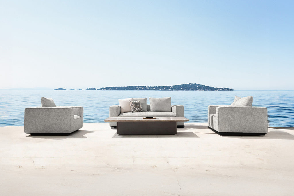 SAINT-TROPEZ (ALU) -  2 SEAT SOFA