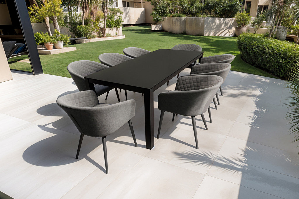 Ambition 8 Seat Rectangle Dining Set