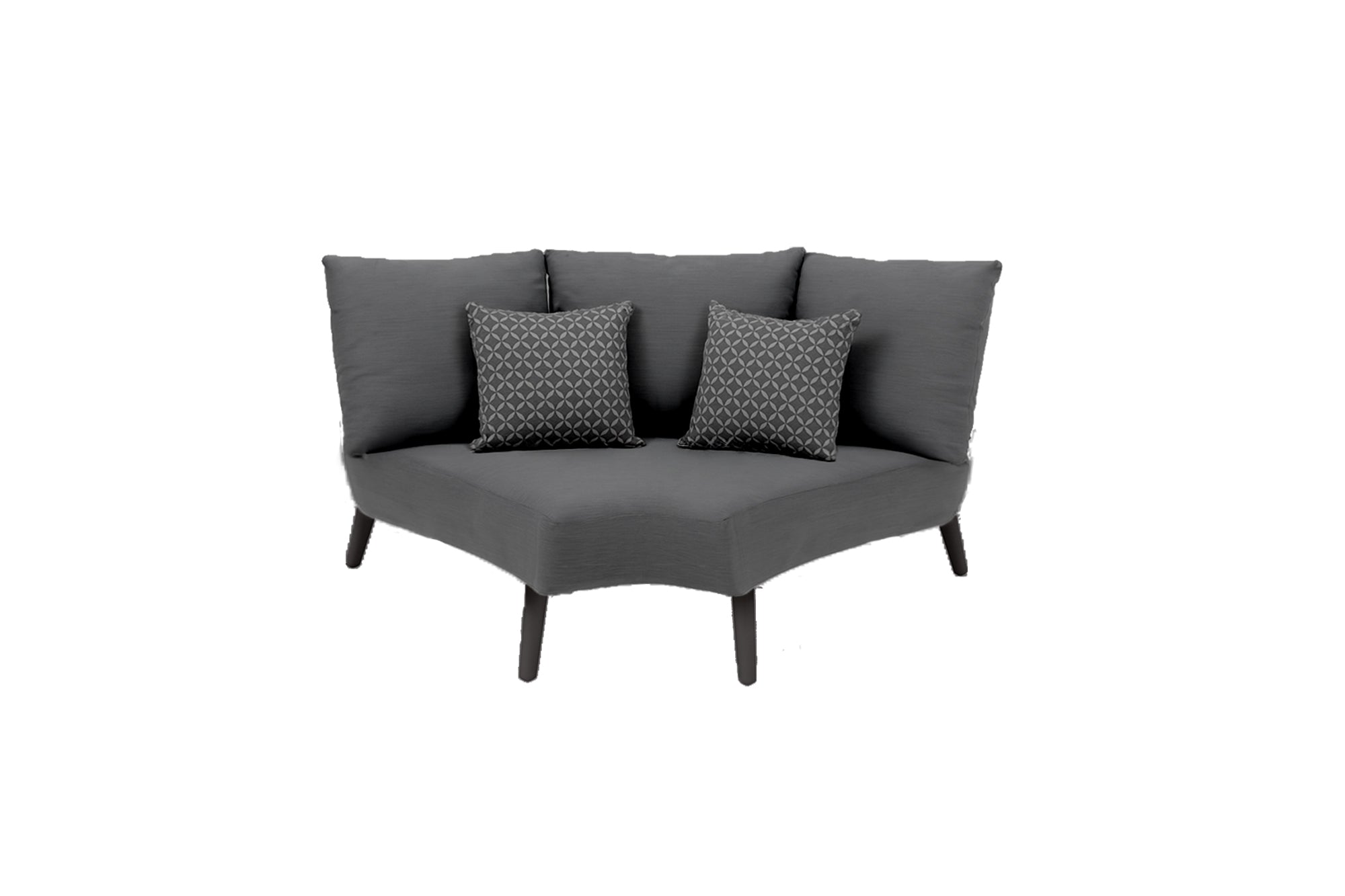 AMBITION CURVED CORNER GROUP - CENTER SECTION (BLACK)