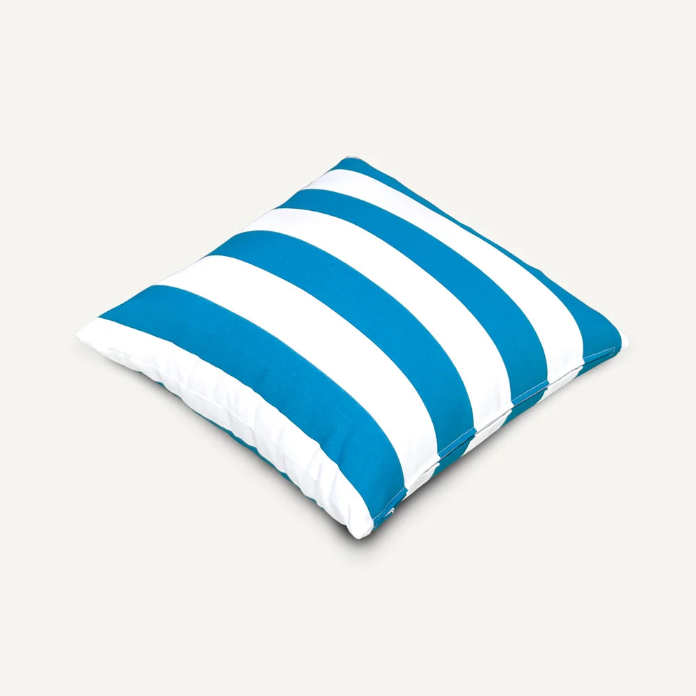 Blue Stripe Pattern Outdoor Cushion