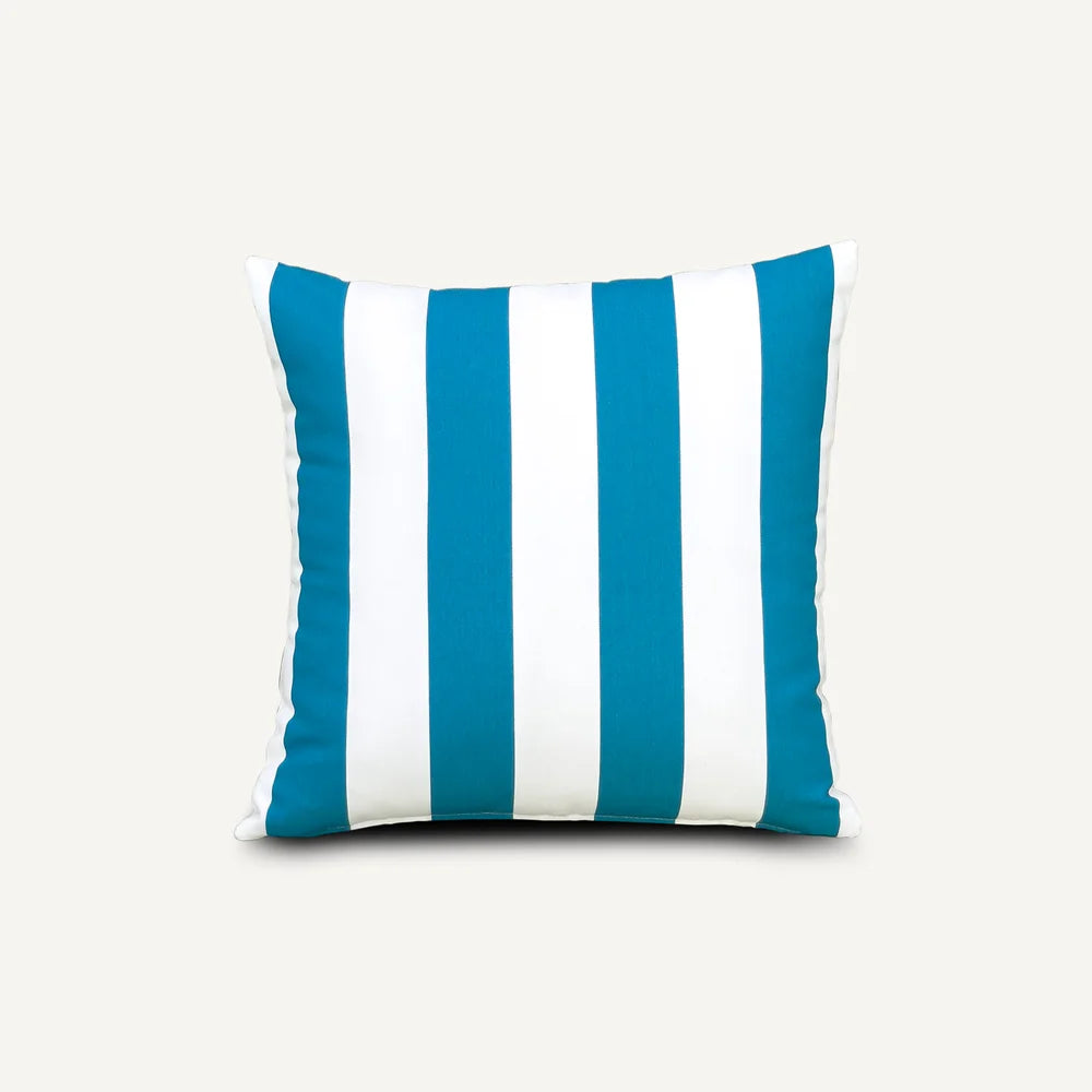 Blue Stripe Pattern Outdoor Cushion