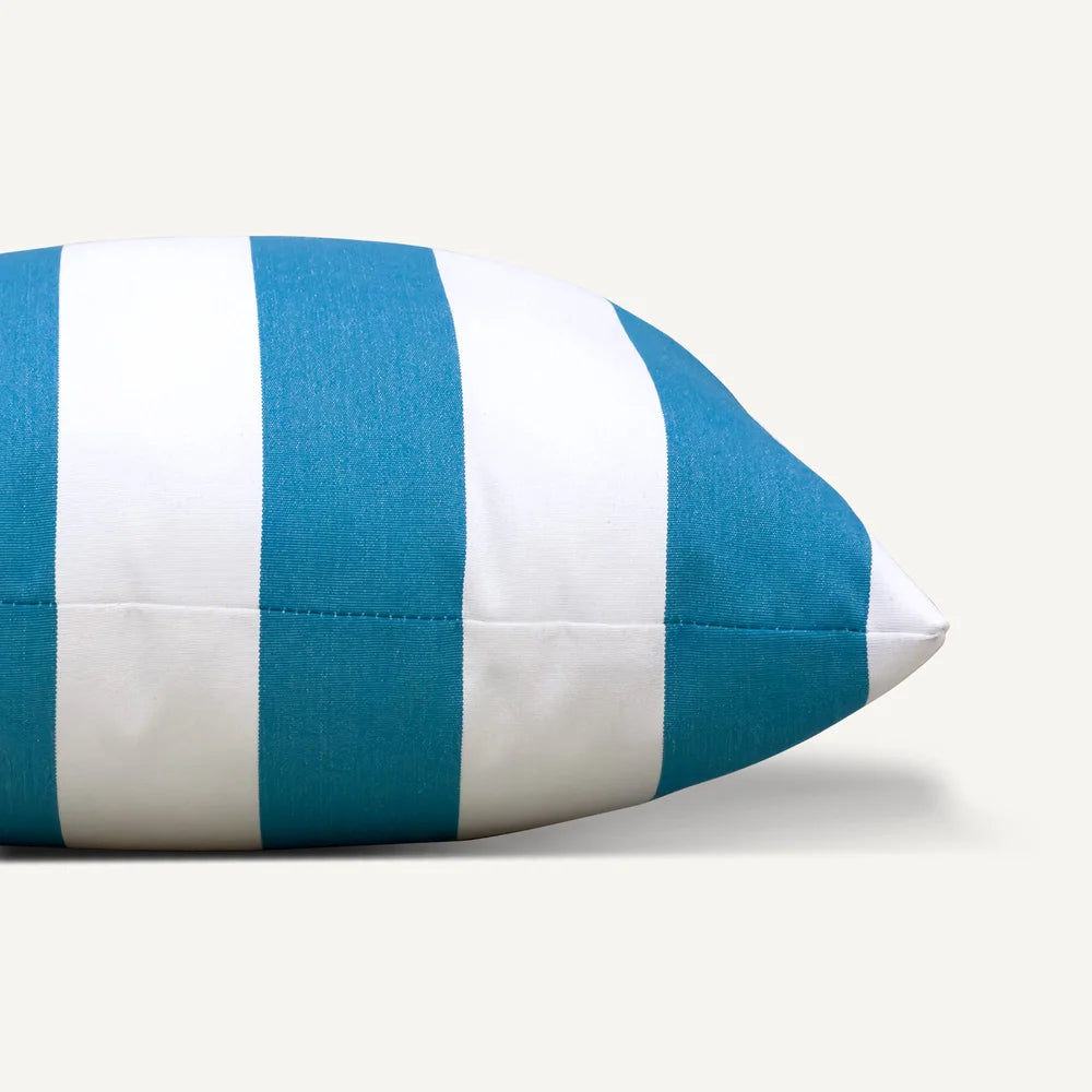 Blue Stripe Pattern Outdoor Cushion