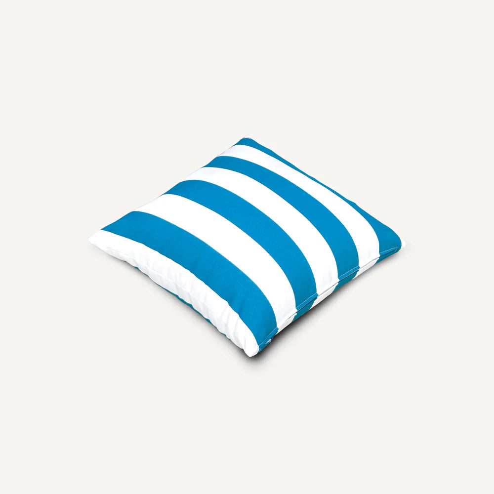 Blue Stripe Pattern Outdoor Cushion