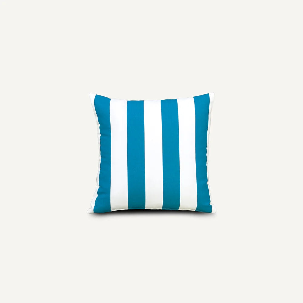 Blue Stripe Pattern Outdoor Cushion