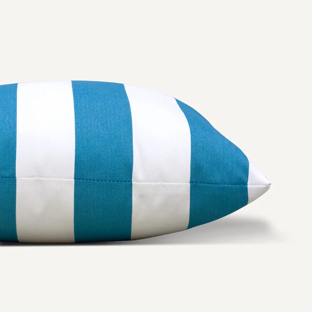 Blue Stripe Pattern Outdoor Cushion