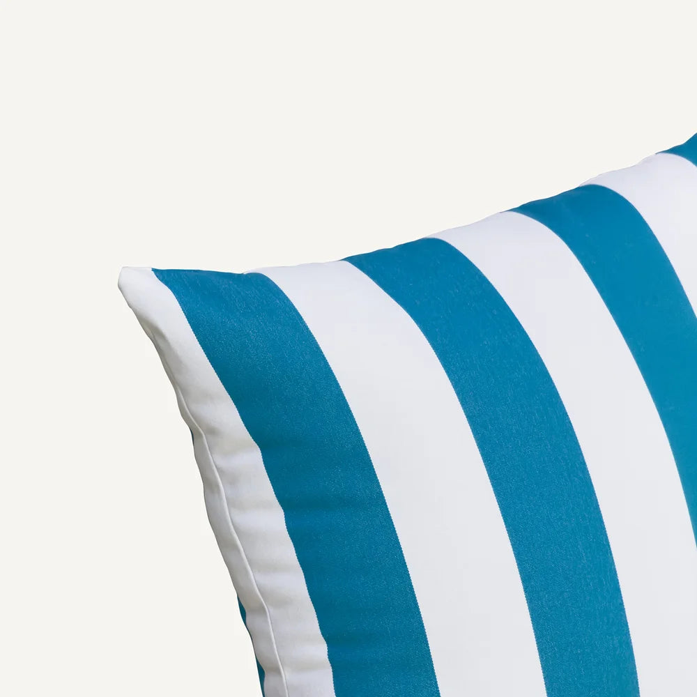 Blue Stripe Pattern Outdoor Cushion