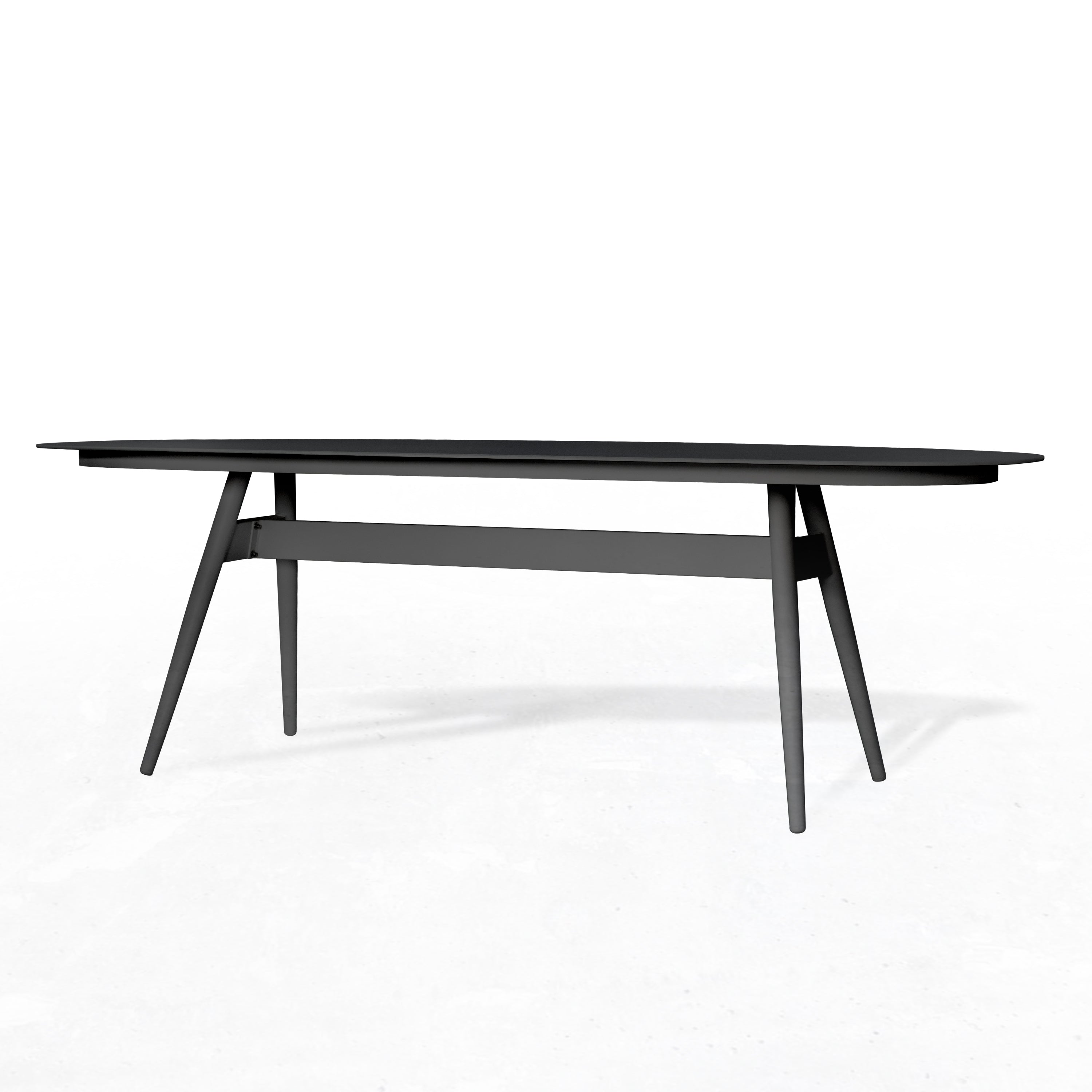 8 SEAT OVAL DINING TABLE