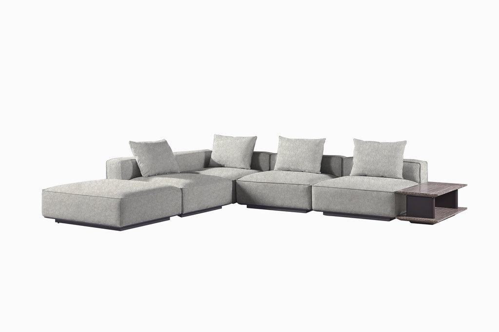 SAINT-TROPEZ (ALU) - CORNER SOFA SET - LAYOUT 2