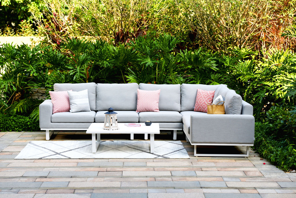 Maze Outdoor Fabric - Ethos Corner Sofa Set