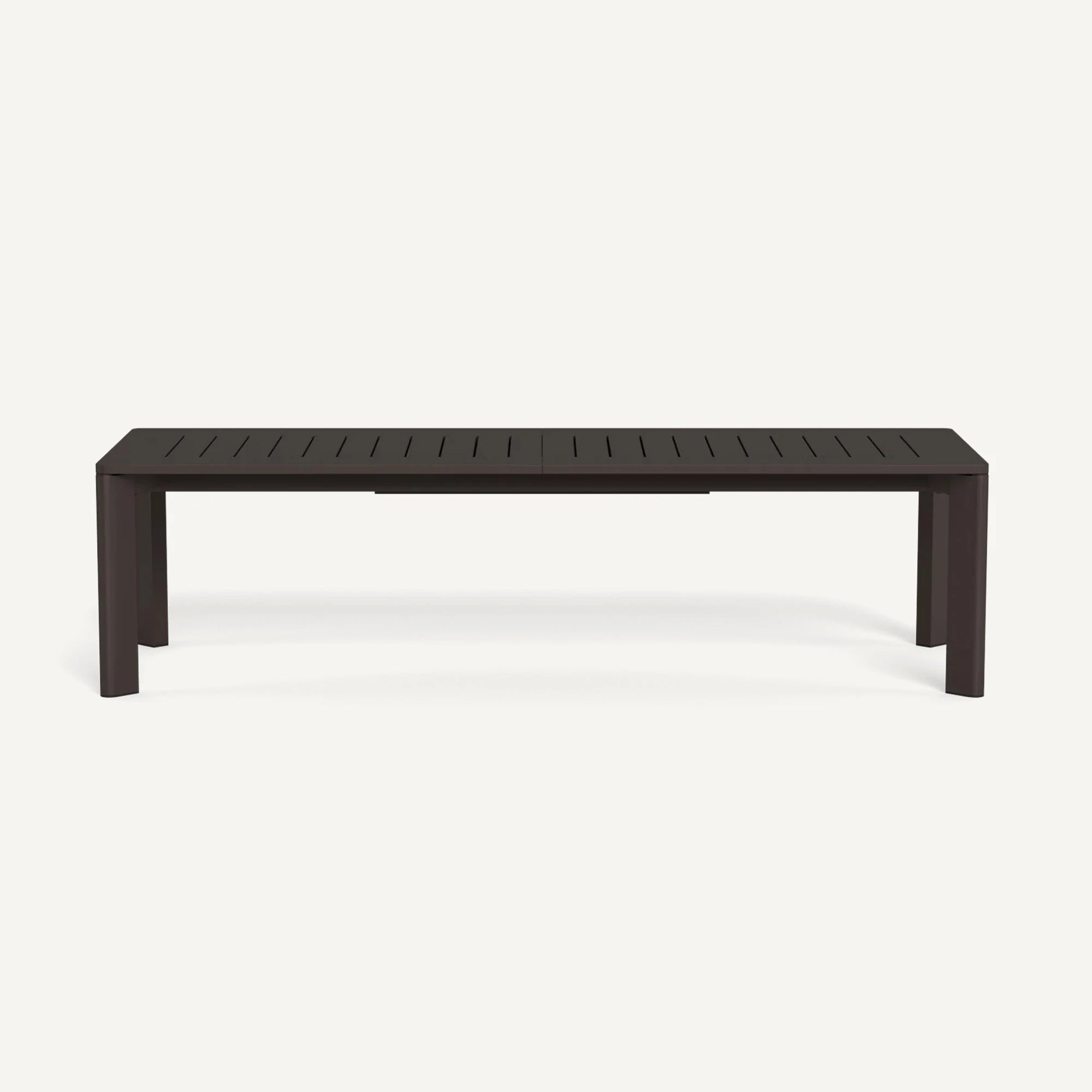 LUNA ALUMINIUM EXTENDABLE DINING TABLE