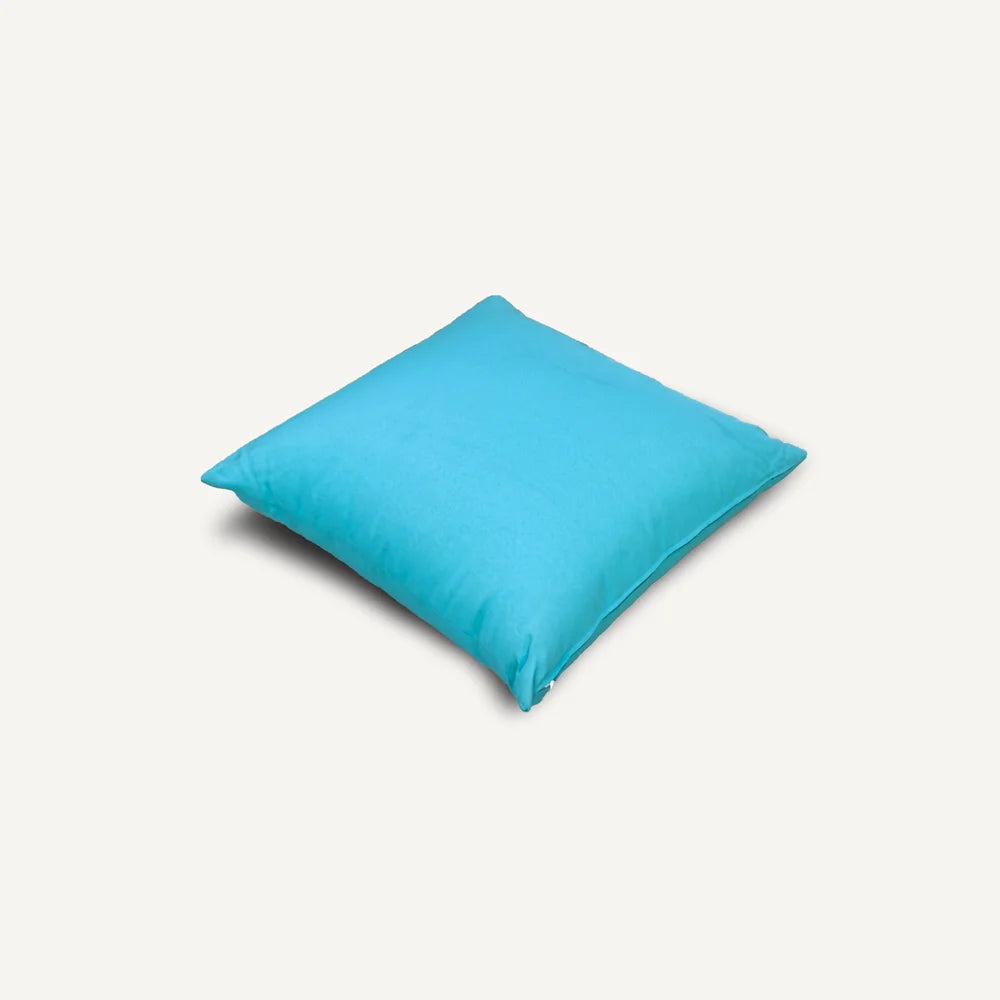 Plain Blue Outdoor Cushion