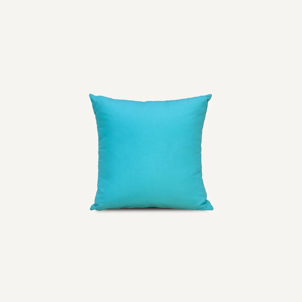 Plain Blue Outdoor Cushion