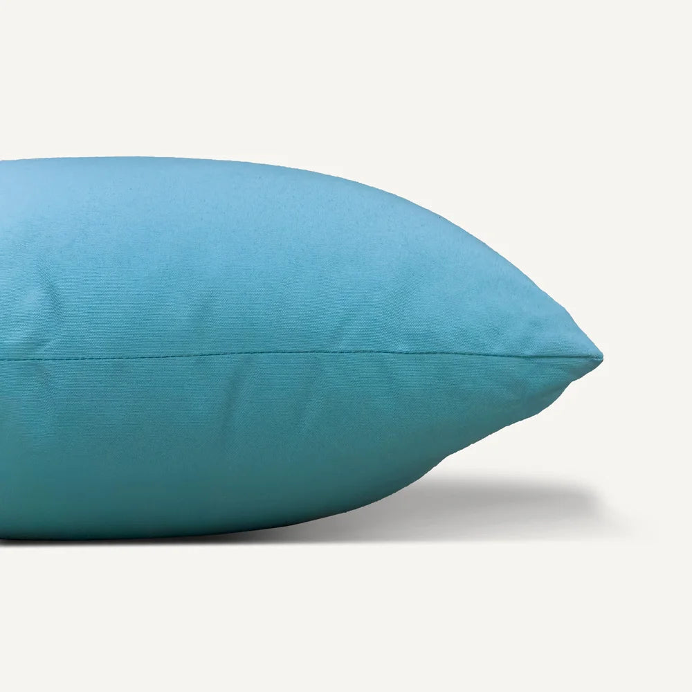 Plain Blue Outdoor Cushion