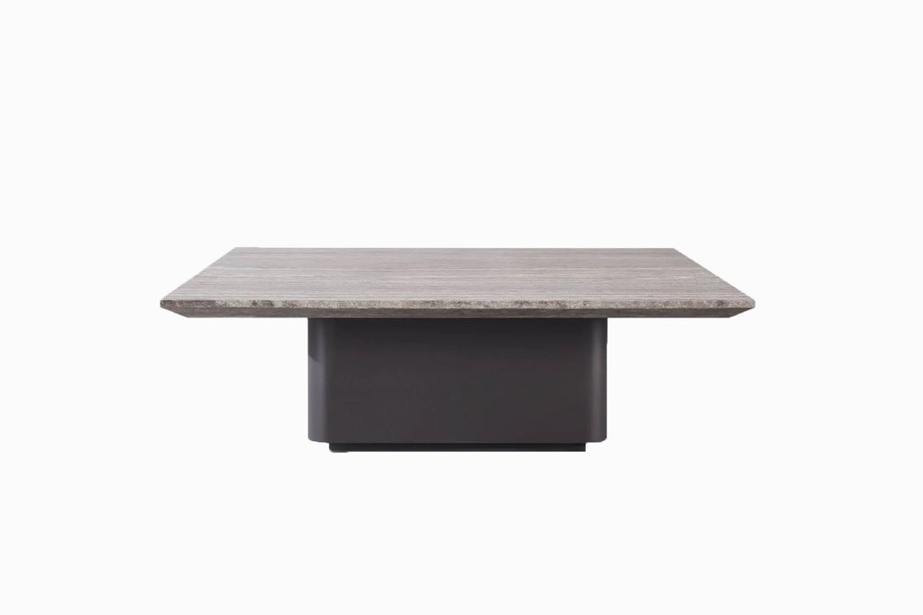 SAINT-TROPEZ - STONE SQUARE SIDE TABLE (PRE-ORDER)