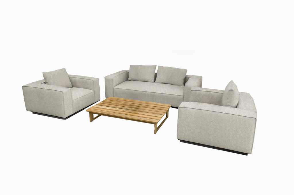 SAINT-TROPEZ (ALU) - 4 SEAT SOFA SET