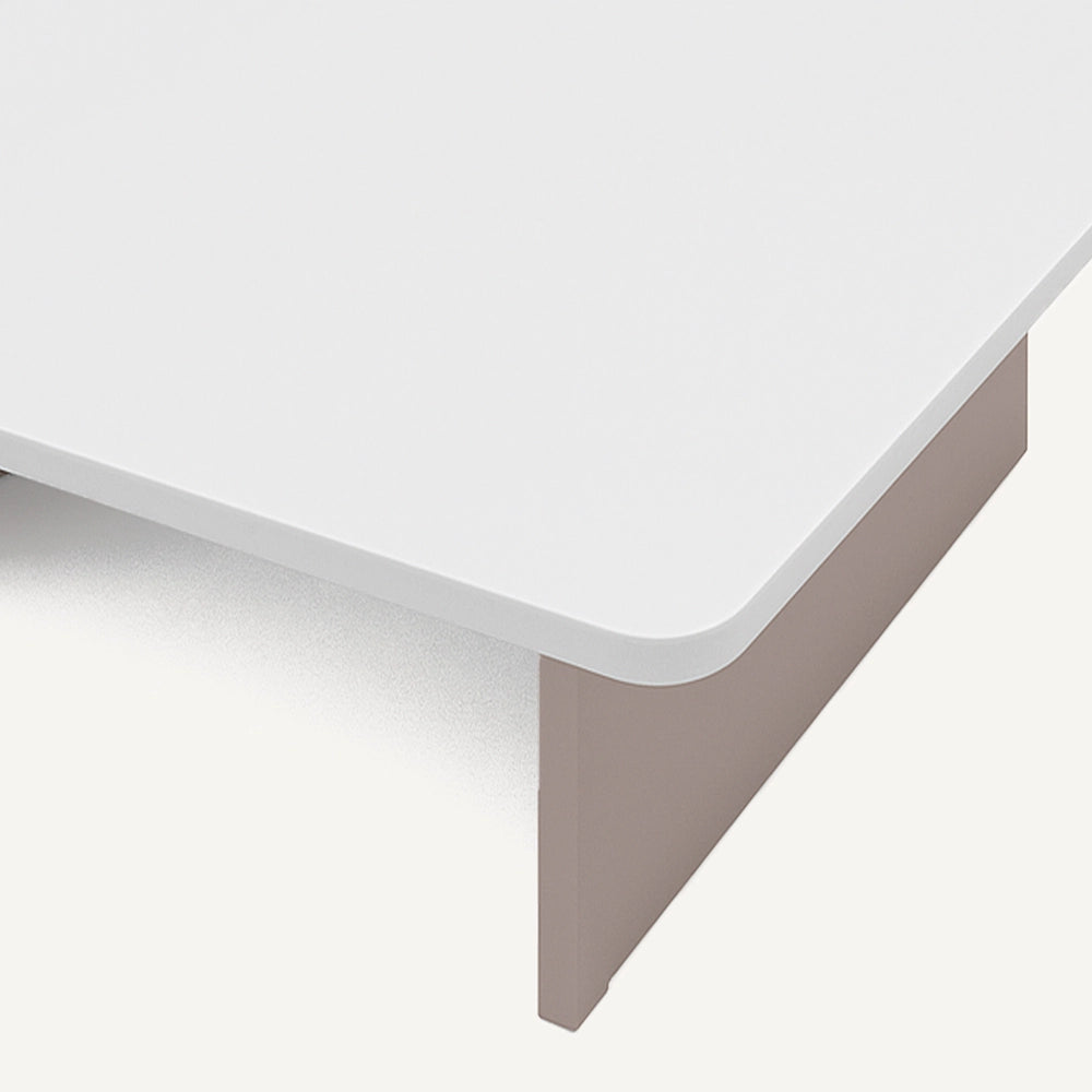 SANTORINI TAUPE RECTANGULAR COFFEE TABLE