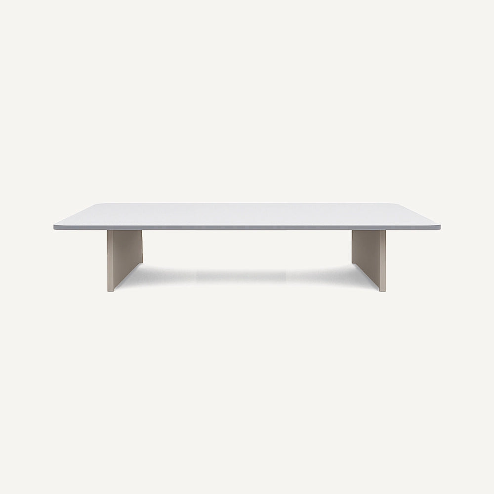 SANTORINI TAUPE SQUARE COFFEE TABLE