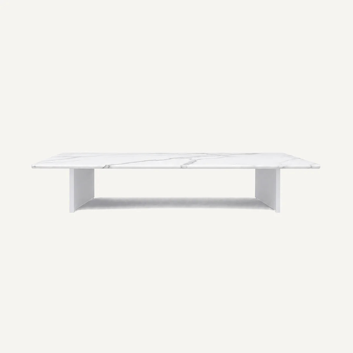SANTORINI WHITE SQUARE COFFEE TABLE