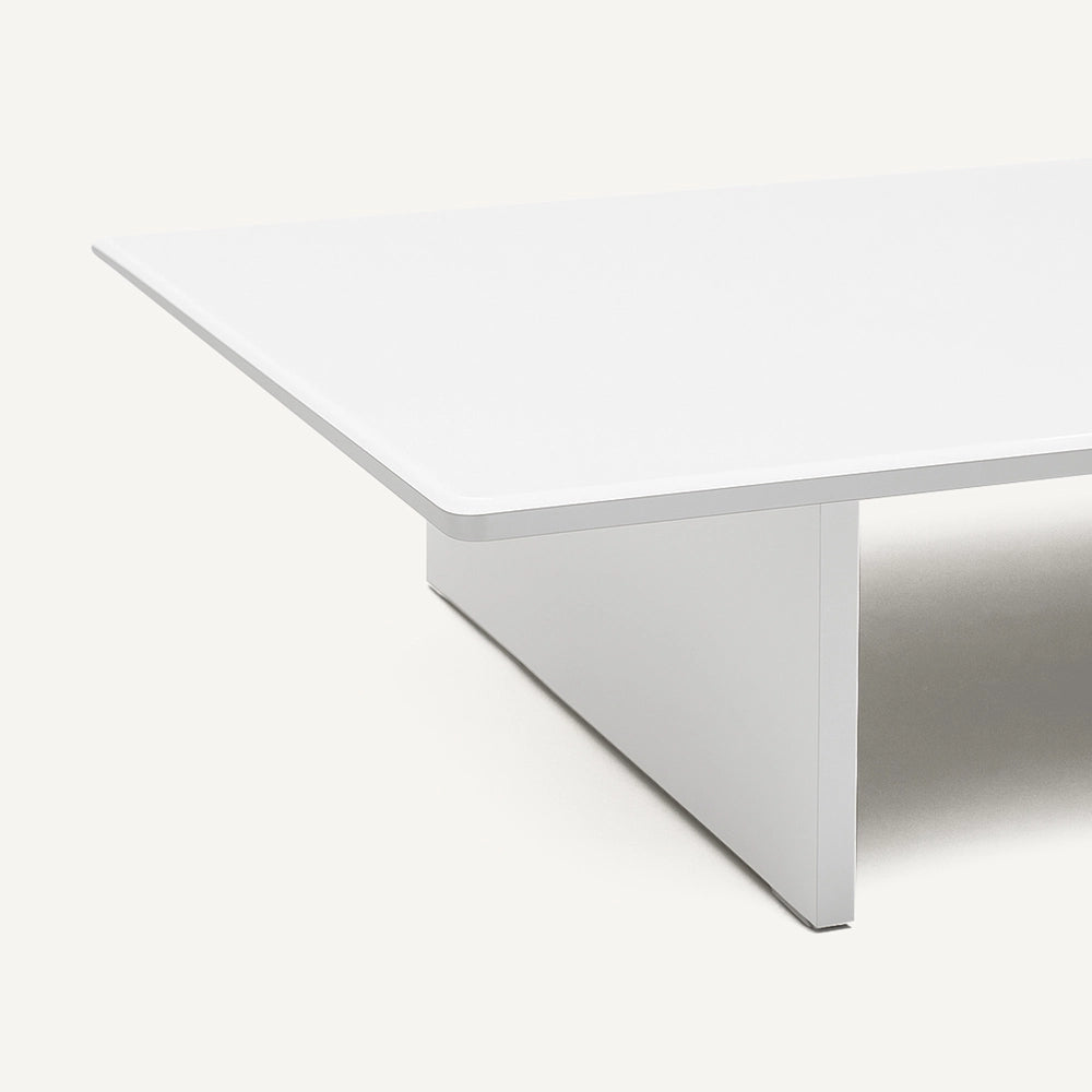 SANTORINI WHITE SQUARE COFFEE TABLE