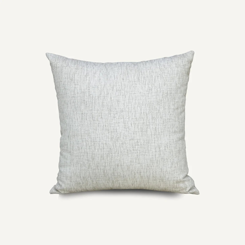 Plain Textured Beige Outdoor Cushion