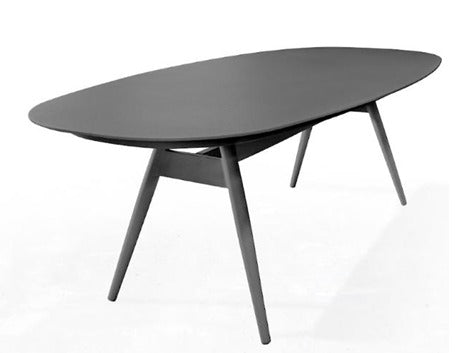 8 SEAT OVAL DINING TABLE