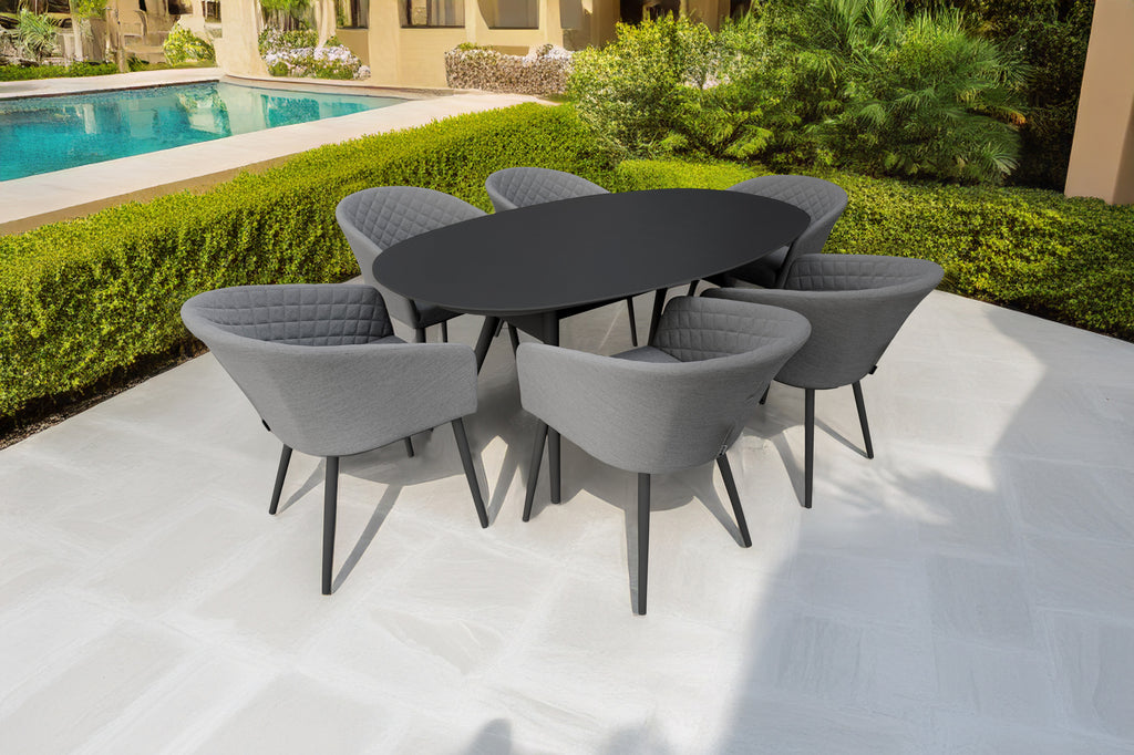 Ambition 6 Seat Oval Dining Set