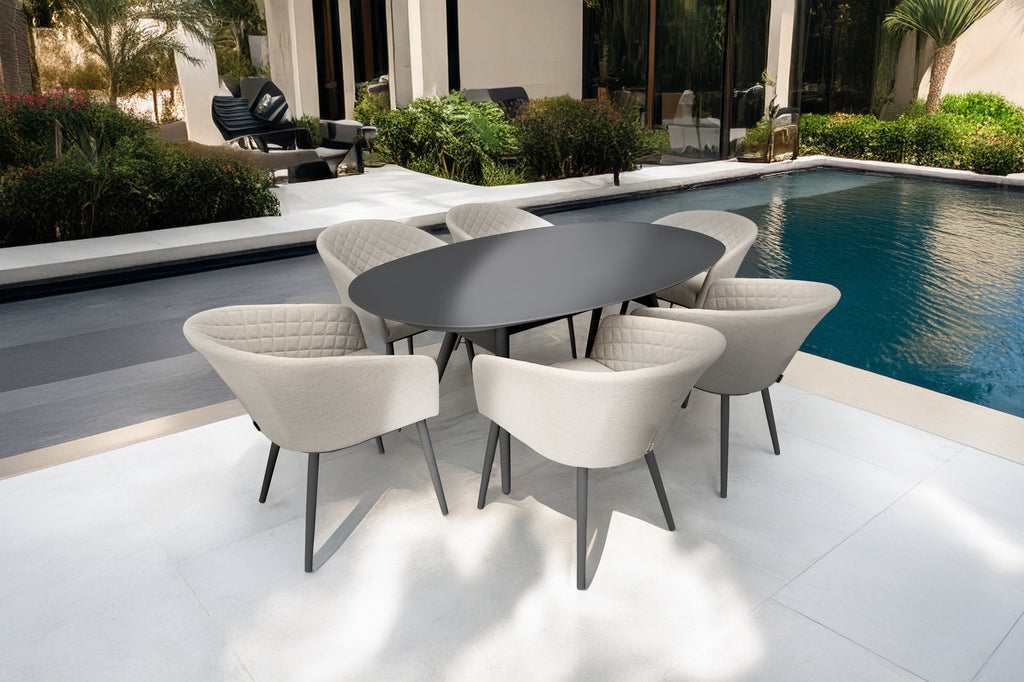 Ambition 6 Seat Oval Dining Set