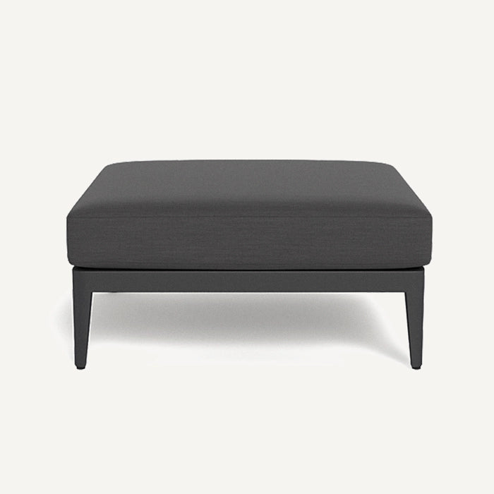 IBIZA ALUMINIUM OTTOMAN