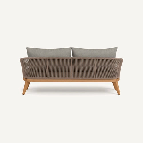 IBIZA TEAK 2 SEAT SOFA