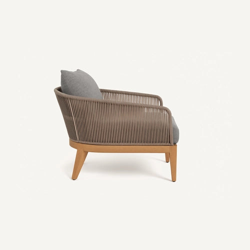 IBIZA TEAK LOUNGE CHAIR