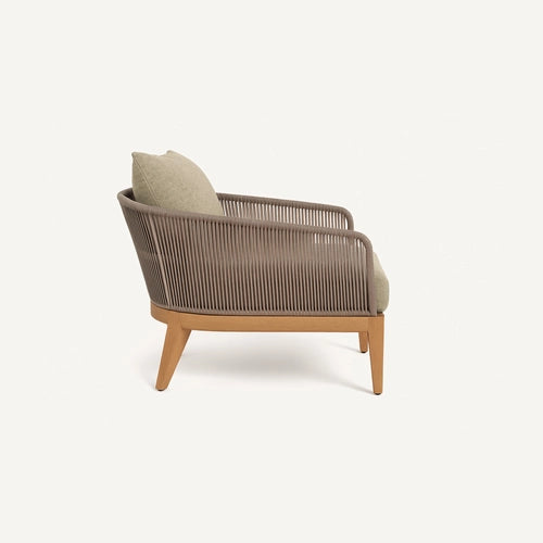 IBIZA TEAK LOUNGE CHAIR