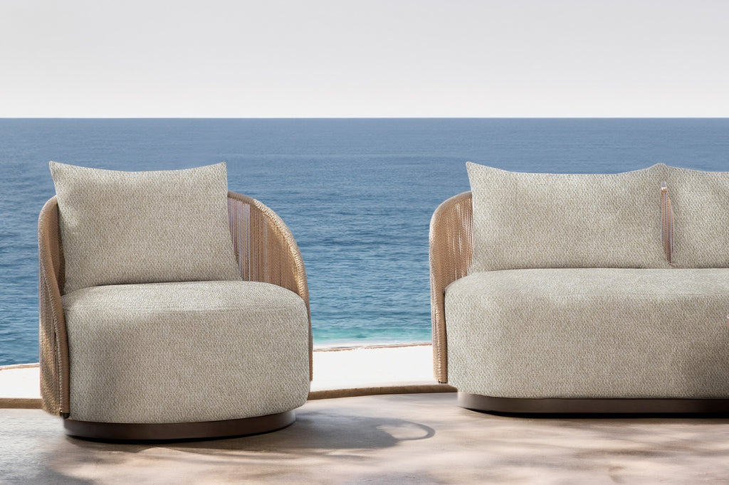 GENEVA - SWIVEL LOUNGE CHAIR (PRE-ORDER)