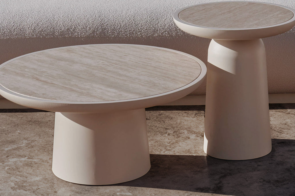 SERENA (ALU) - ROUND COFFEE TABLE 30" (PRE-ORDER)