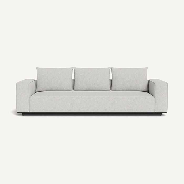 SAINT TROPEZ ALUMINIUM 3 SEAT SOFA
