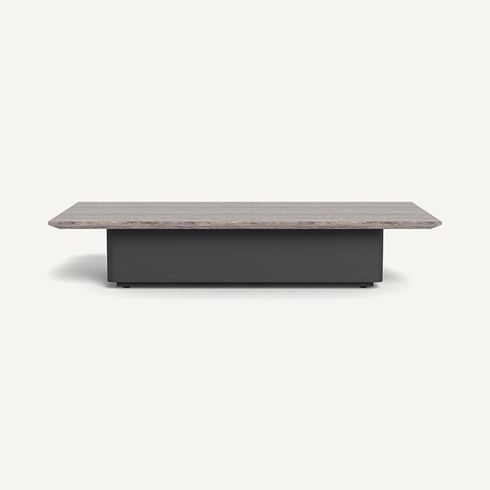 SAINT TROPEZ STONE RECTANGLE COFFEE TABLE