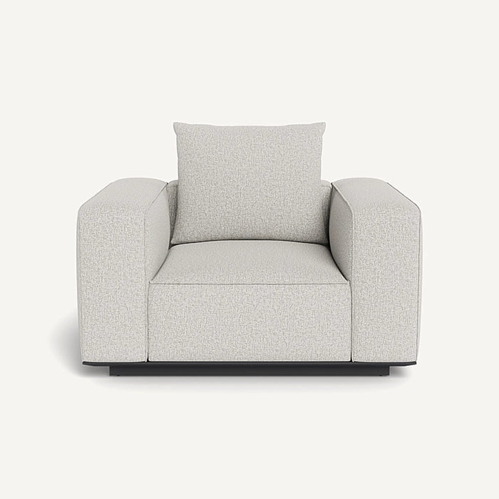 SAINT TROPEZ ALUMINIUM SINGLE LOUNGE